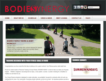 Tablet Screenshot of bodiesynergy.com